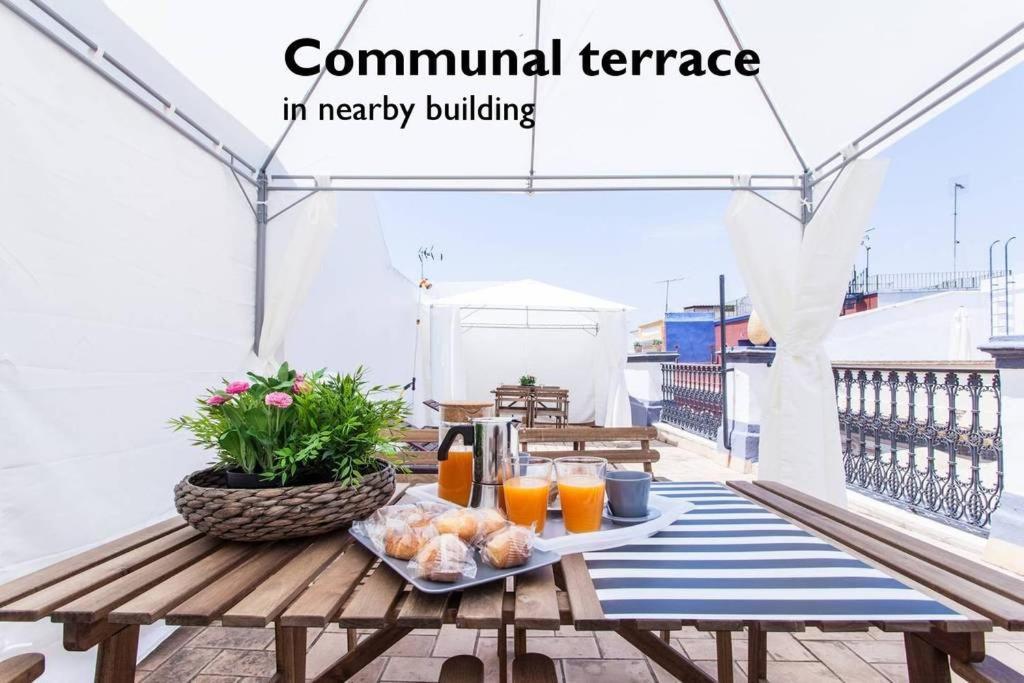Hostly Rivero 2B Center-Fibre-Communal Terrace-Parking Optional-Cless Севілья Екстер'єр фото
